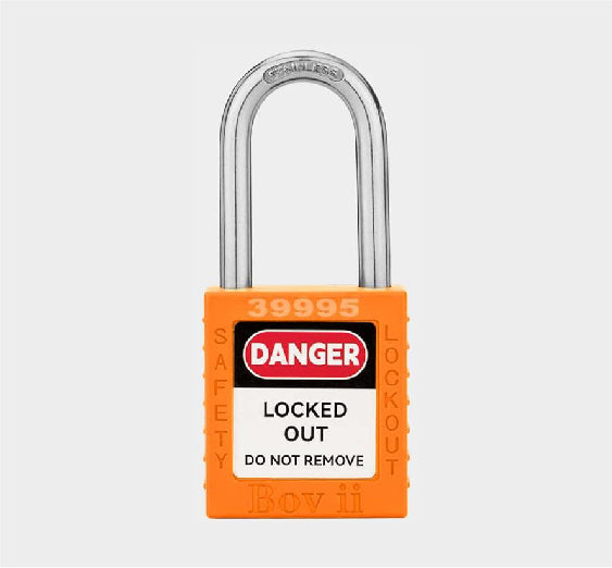 Orange Padlock