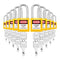 Lockout Tagout Locks Sets, 10 Yellow Lockout Tagout Safety Padlocks Keyed Different, 2 Keys Per Lock