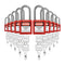 Lockout Tagout Locks Sets, 6 Purple Lockout Tagout Safety Padlocks Keyed Different, 2 Keys Per Lock