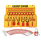 Lockout Tagout Station with 11 Safety Padlocks, 4 Hasps, 40 Lockout Tags, 40 Nylon Ties, Lock Out Tag Out Kit Board for OSHA Compliance, 7062