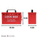 Lockout Tagout Group Lock Box,Portable Red Loto Group Box with 12 Locking Holes,Big Premium Lock Box for OSHA Compliant Group Loto Procedures,8001