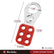Lock Out Tag Out Hasp, 6 Pack Lockout Hasps, Nylon Padlock Hasp with 6 Holes Interlock, Tamper-Proof and Impact-Resistant Loto Hasps