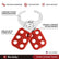 Lock Out Tag Out Hasp, 6 Pack Lockout Hasps, Nylon Padlock Hasp with 6 Holes Interlock, Tamper-Proof and Impact-Resistant Loto Hasps