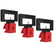 Circuit Breaker Lockout, 6 Pack Breaker Lockout Device, 120/277 Volt Medium, Clamp-on Electrical Single Pole Breaker Lock, OSHA Compliant