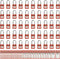 Lockout Tagout Locks Set - 10 Lockout Locks Keyed Different, 2 Keys Per Lock, with 10 Tags, for Stations and Devices, R1001T