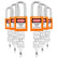 Lockout Tagout Locks Sets, 6 Yellow Lockout Tagout Safety Padlocks Keyed Different, 2 Keys Per Lock