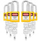 Lockout Tagout Locks Set - 10 Red Lockout Tagout Safety Padlock Keyed Different, 2 Keys Per Lock, OSHA Compliant Loto Locks for Lock Out Tag Out Stations and Devices