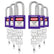 Lockout Tagout Locks Sets, 10 Yellow Lockout Tagout Safety Padlocks Keyed Different, 2 Keys Per Lock