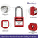 Lockout Tagout Station with Loto Devices - 5 Safety Padlocks, 2 Hasps, 25 Lockout Tags, 25 Nylon Ties, Lockout Tagout Kit Board for OSHA Compliance, 7052