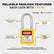 Lockout Tagout Locks Sets, 6 Yellow Lockout Tagout Safety Padlocks Keyed Different, 2 Keys Per Lock