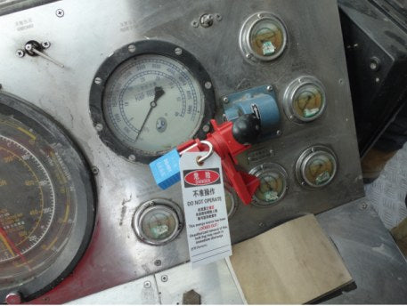 Gauge and tagout verification