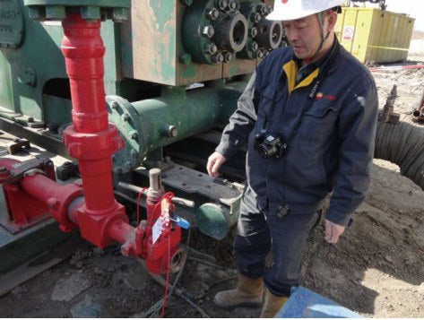 On-site valve lockout coaching